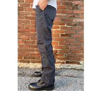 Colette Hyatt Men’s Black Drawstring Tactical Trousers Pants Size 32